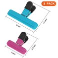 thumbnail image 2 of Chip Clips TACGEA, paquete de 8 unidades, agarre hermético para almacenamiento de alimentos, 2 of 7