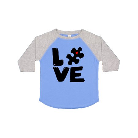

Inktastic Autism Awareness Puzzle of Love Gift Toddler Boy or Toddler Girl T-Shirt