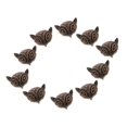 thumbnail image 4 of simhoa 10pcs Multicolor Head Pendants Jewelry Making Findings Costume Accessory Red Copper, 4 of 7