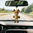 thumbnail image 4 of BKRE Hand Crocheted Cute Little Animal Figurine Pendants For And Rearview, 4 of 6