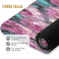 thumbnail image 4 of BZSMCE Yoga Mat Women Cat Among Colorful Roses Painting Fitness Mat, 4 of 9