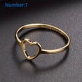 thumbnail image 5 of 1pc Heart Ring for Men - Trendy and Stylish Hollow Out Design for Daily Wear and Gift Giving - Perfect Birthday or Holiday Gift for Boyfriends, 5 of 5