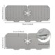 thumbnail image 4 of Almohadilla de grifo de silicona fregadero de cocina almohadilla antisprash captura soporte de goteo de agua bandeja de esponja larga tapa de mesa utensilios de lavado baño 5 piezas, 4 of 5
