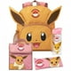 thumbnail image 1 of Pokemon - Set de Mochilas Eevee (Marrón, Rosa), 1 of 4