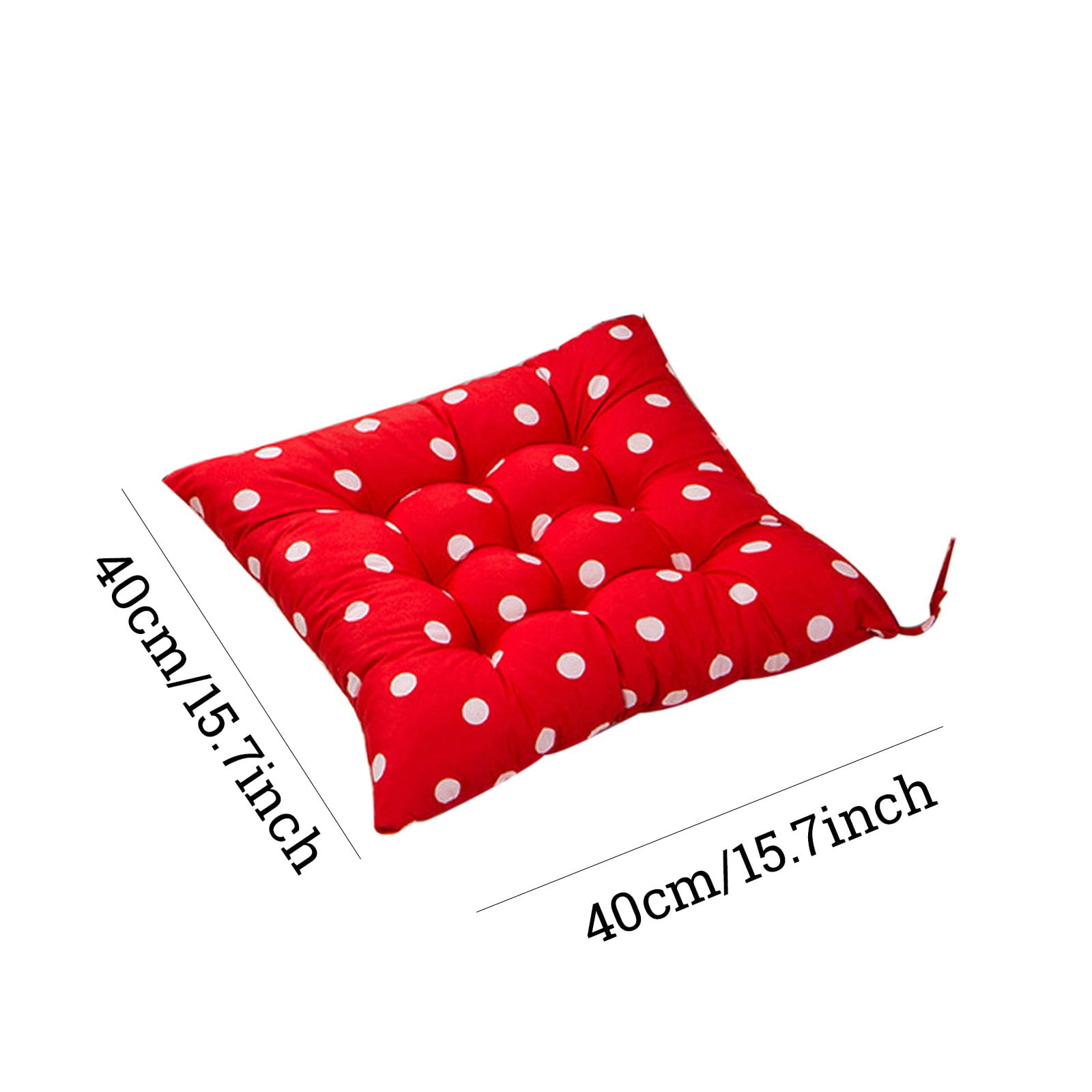 Polka Dot Chair Cushion Polka Chair Cushion Garden Dining Home Office Seat Soft Pad Seat Cushions For Home Use Tufted Corduroy Floor Cushions For Living Room Tatami Rattan Chair Cushion Walmart