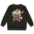 thumbnail image 1 of TZEWGL Pumpkin Print Round Neck Long Sleeve Sweat Tops For Newborn Blouse For Baby size 9-10T, 1 of 3