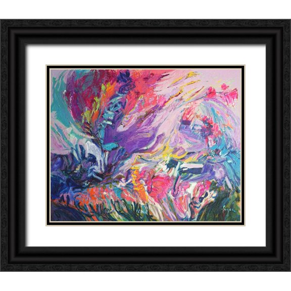 Fagan, Dorothy 14x12 Black Ornate Wood Framed with Double Matting Museum Art Print Titled - Cherished
