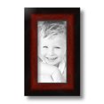 thumbnail image 2 of ArtToFrames 4x8" Matte mahogany Diploma Picture Frame, Brown Wood Poster Frame, with Regular Glass and 2 (FBPL-5108), 2 of 7