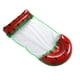 thumbnail image 1 of Hamaca flotante inflable plegable para agua, con diseño de sandía gruesa, para piscina, 1 of 14