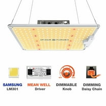 2025 Newest Version Spider Farmer SF1000 100W Samsung LM301H EVO LED Grow Light For 2×2’/3×3′