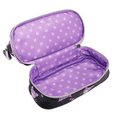 thumbnail image 2 of Impressions Vanity Kuromi Double Layer Makeup Bag with Top and Bottom Zippered Compartments, 2 of 5