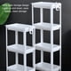 thumbnail image 4 of Estante De Almacenamiento De Con Ruedas, Torre De La Unidad De Estantería De Mocas De Esquina Estrecha Torre, Soporte Organizador De Carros De Despensa Para Sala De Estar, 4 of 7