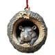 thumbnail image 1 of Xihbxyly Adorno de Animal Acrílico, Diseño Ovalado de Bosque, con Un Bonito Estampado Animal, Decoración Navideña Duradera, Decoración para El Hogar Inspirada En La Naturaleza, Ideal para Árbol de Na, 1 of 7