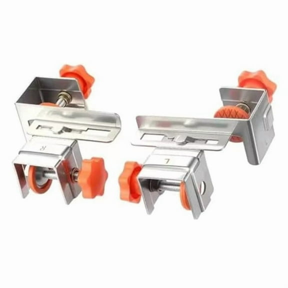 2Pack Drawer Front Installation Clamps-Adjustable Heavy-Duty Drawer Fixing Clips for Face Frame Cabinets,Alignment Tool,2 x Drawer Front Installation Clamps