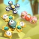 thumbnail image 2 of Juguetes giratorios con ventosa para bebés, Juego de 3 piezas, sonajero giratorio, mordedor, juguetes de baño para niños pequeños Fivean unisex, 2 of 2