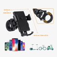 thumbnail image 2 of Car Accessories Auto Parts Products Bike Phone Mount Motorcycle Phone Holder Electric Mountain Car Handlebar Cell Mobile Stands Bicycle Scooter Treadmill Accessories Compatible 3.5-6.8 Phones, 2 of 6