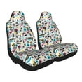 thumbnail image 2 of Naloa Dinosaur Car Seat Covers 2PCs Front Car Seat Covers Universal fit for Most Cars SUVs and Trucks - 2 PCS, 2 of 5