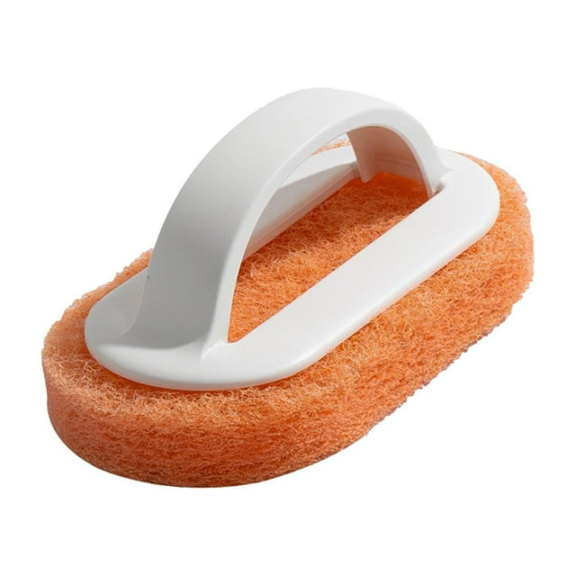 Cepillo para limpiar platos, utensilios de cocina, herramientas de limpieza para limpiar cuencos y fregaderos. Blanco