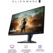 Alienware Gaming Monitor AW2523HF 24.5 IPS LED FHD (1920 x 1080) 360Hz Display, AMD FreeSync Monitor (USB, HDMI) , Dark side of the Moon with Mazepoly Accessories