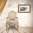 thumbnail image 3 of Cornee, Patrick 14x9 Gold Ornate Wood Framed with Double Matting Museum Art Print Titled - Zebra, 3 of 4