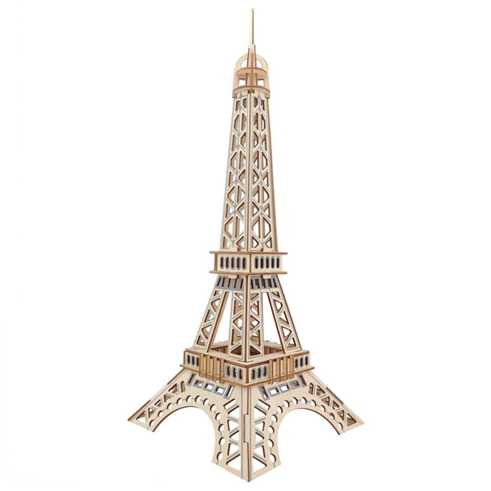 Small Eiffel Tower Gift Item "Brand New" 3-D Wooden Puzzle 