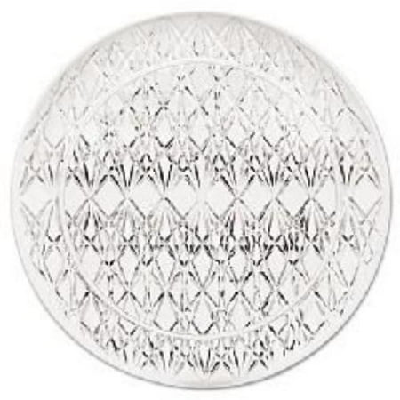 Box Crystal Tray - Maryland Plastics MPI1300 Crystal Cut Plastic Serving Tray, 13
