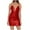 Red, variant on Summer Beach Dress for Womens 2025 Fashion Plus Size Temperament Perspective Glitter Tassels Camisole Dress Gift for Women