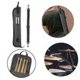 thumbnail image 4 of Estuche de transporte de baquetas Yuyangstore Bolsa de mazo de tambor Negro capacidad para 8 palos, 4 of 8