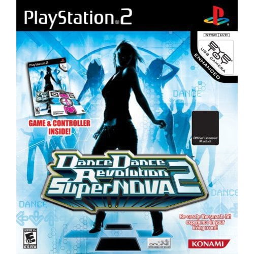 Konami Dance Dance Revolution Supernova V 2 0 With Dance Pad Walmart Com