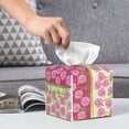 thumbnail image 6 of Rocae Flowers for High-grade Leather Tissue Box, Exquisite Fashionable Design, Office Tissue Box, Waterproof Family Tissue Box, 6 of 8
