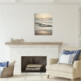 thumbnail image 2 of Stupell Industries Sunset on Ocean Ripples Nature Photography Gallery Wrapped Canvas Print Wall Art, 24 x 30, 2 of 7