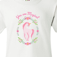 thumbnail image 4 of Inktastic You are Magical Pink and White Unicorn with Flowers Youth T-Shirt, 4 of 5