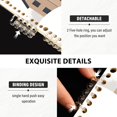 thumbnail image 3 of FORMRS 1-Subject Spiral Notebook 8" x 5" College Ruled 60 Refillable Sheet A5 Hard Cover, 2 Pack, Beige Snow Houses, 3 of 7