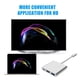 thumbnail image 3 of Wartleves Adaptador HUB USB-C tipo C a USB HDMI 4K TV PD Cable para Pro SamsuU3 nuevo P8, 3 of 6
