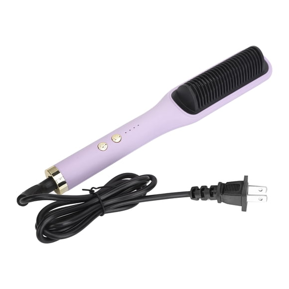 Plancha De Pelo Eléctrica Caliente, Plancha De Pelo De Doble Propósito 110-240 V Para Peinado Liso Y Rizado
