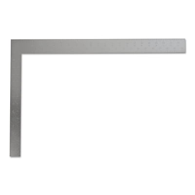 

Steel Carpenter s Square 16 in x 24 in Face-1/8 in Back-1/8 in Steel | Bundle of 5 Each