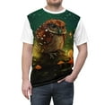 thumbnail image 5 of CritterRage T Shirt Green Owl Fantasy, 5 of 7