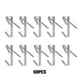 thumbnail image 3 of xinxixnxx Convenient And Practical Picture Hooks For Any Room Easy To Install Silver 20lb with Nails 1Set, 3 of 6