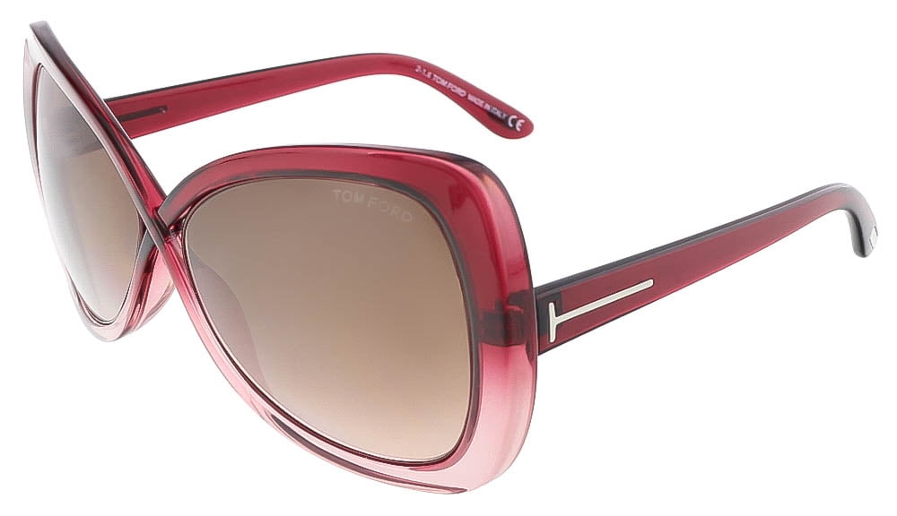 Tom Ford FT0277/S 68F JADE Pink Gradient Butterfly sunglasses 