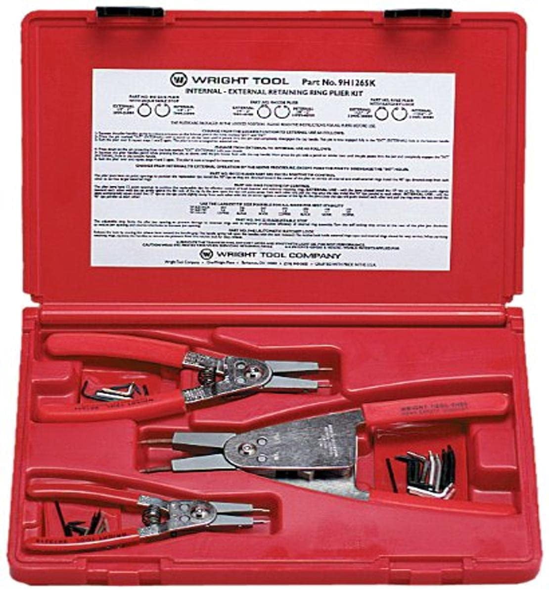 Wright Tool SnapRgPlierSet3Pieces