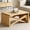 Natural, variant on WanKaMom Folding Floor Table, Foldable Coffee Table, 2-in-1 Multi-Function, Natural Wood Finish, Expandable Surface & Variable Height