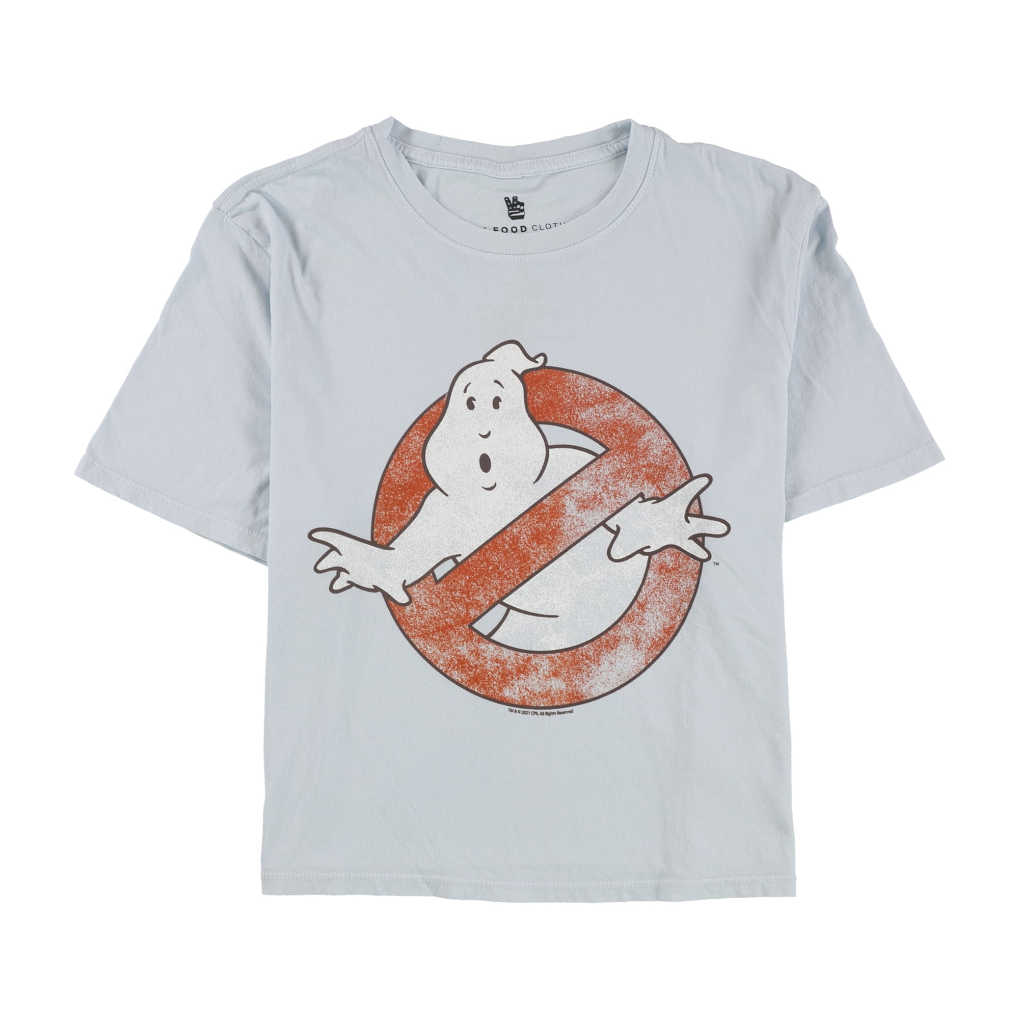 Junk Food Clothing Junk Food Womens Ghostbusters Graphic T Shirt Blue Medium Other