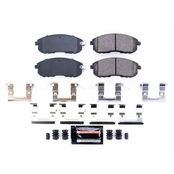Powerstop Z23-815 PSBZ23-815 FRONT Z23 EVOLUTION SPORT CARBON FIBER INFUSED CERAMIC BRAKE PADS