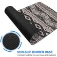 thumbnail image 6 of Long Mouse Pads for Desk,Black Geometric Diamond Striped Pattern Desk Mats on Top Of Desks, Desk Mouse Pad Extra Large with 3mm Non-Slip Base and Stitched Edge for Gaming,Office,Work,Home 31.5"x11.8", 6 of 6
