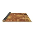 thumbnail image 2 of Ahgly Company Indoor Rectangle Patchwork Brown Transitional Area Rugs, 5' x 7', 2 of 4