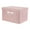 Pink 18*14*10.5in, variant on Unique Bargains Storage Cube, Fabric Bin with Lid and Handle Green 18*14*10.5in