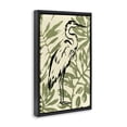 thumbnail image 3 of Stupell Industries Eclectic Tropical Leaves & Bird Black Floating Frame Canvas Art, 17 x 25, by June Erica Vess, 3 of 8