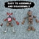 thumbnail image 3 of Set de figuras de acción Laghtin paquete de 6 juego de terror Five Night, 3 of 5