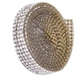 thumbnail image 2 of LHCER 5 Rows 1m Rhinestone Trim Ribbon Hot-Fix Crystal Chain Trim Garment Accessories Decoration,Rhinestone Ribbon,Rhinestone Chain, 2 of 7