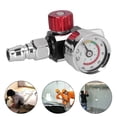 thumbnail image 2 of Filfeel Air Pressure Regulator Valve,Paint Sprayer Air Pressure Regulator,G1/4in Thread Spray Paint rifle Air Pressure Regulator Pressure Regulating Adjusting Valve Gauge, 2 of 8